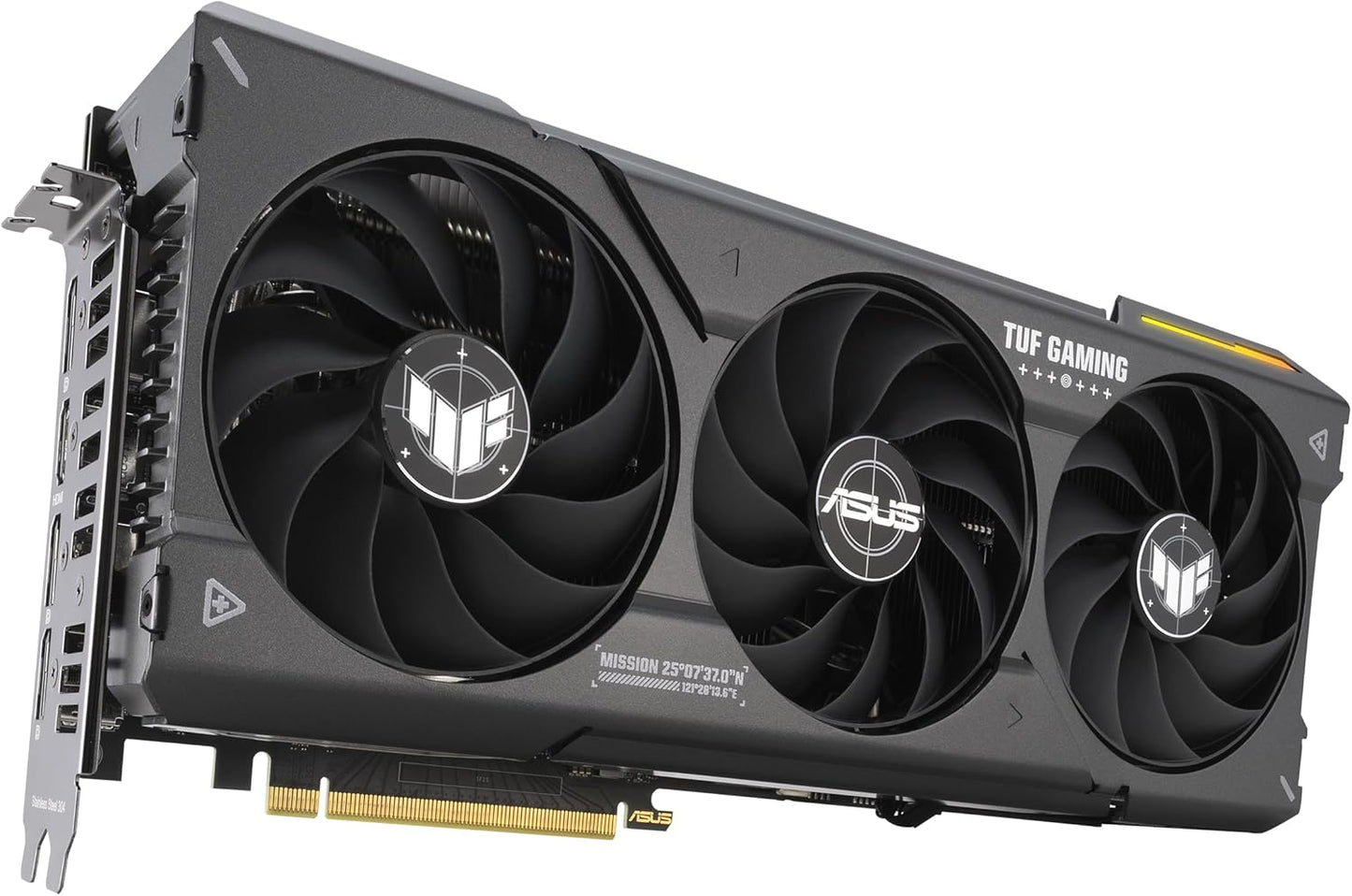 ASUS TUF Gaming GeForce RTX ™ 5070 12GB GDDR7 OC Edition Gaming Graphics Card (PCIe® 5.0, HDMI®/DP 2.1, 3.125-slot, Military-Grade Components, Protective PCB Coating, axial-tech Fans)