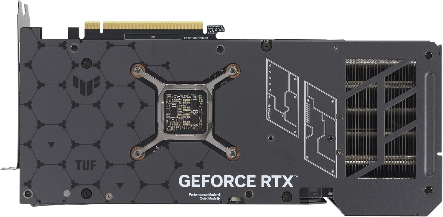 ASUS TUF Gaming GeForce RTX ™ 5070 12GB GDDR7 OC Edition Gaming Graphics Card (PCIe® 5.0, HDMI®/DP 2.1, 3.125-slot, Military-Grade Components, Protective PCB Coating, axial-tech Fans)