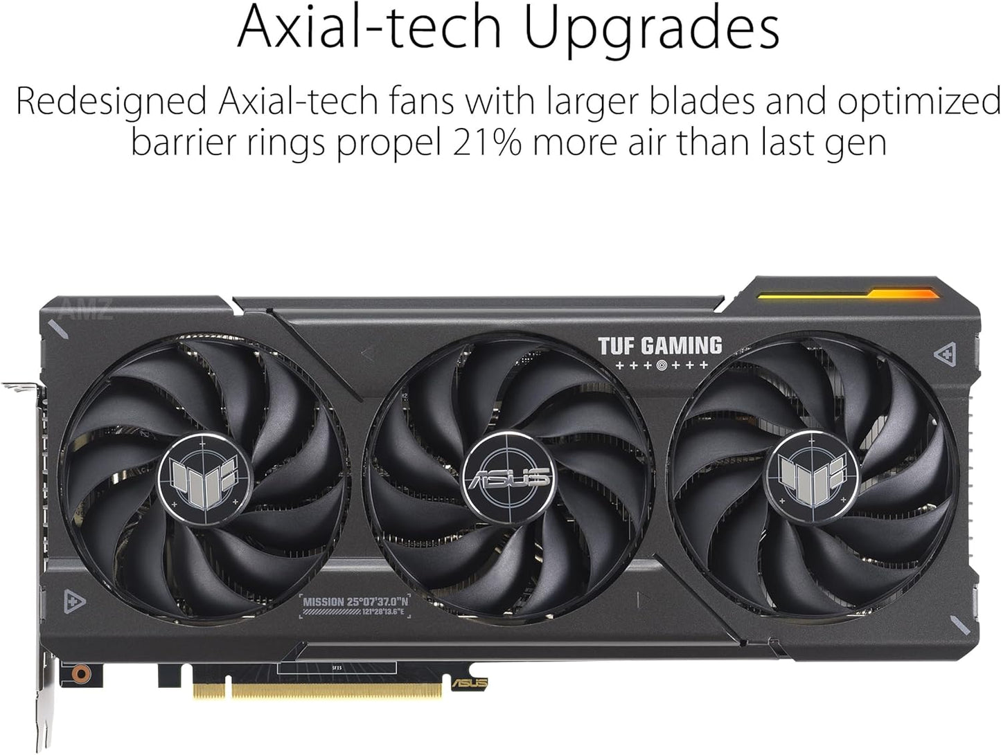 ASUS TUF Gaming GeForce RTX ™ 5070 12GB GDDR7 OC Edition Gaming Graphics Card (PCIe® 5.0, HDMI®/DP 2.1, 3.125-slot, Military-Grade Components, Protective PCB Coating, axial-tech Fans)