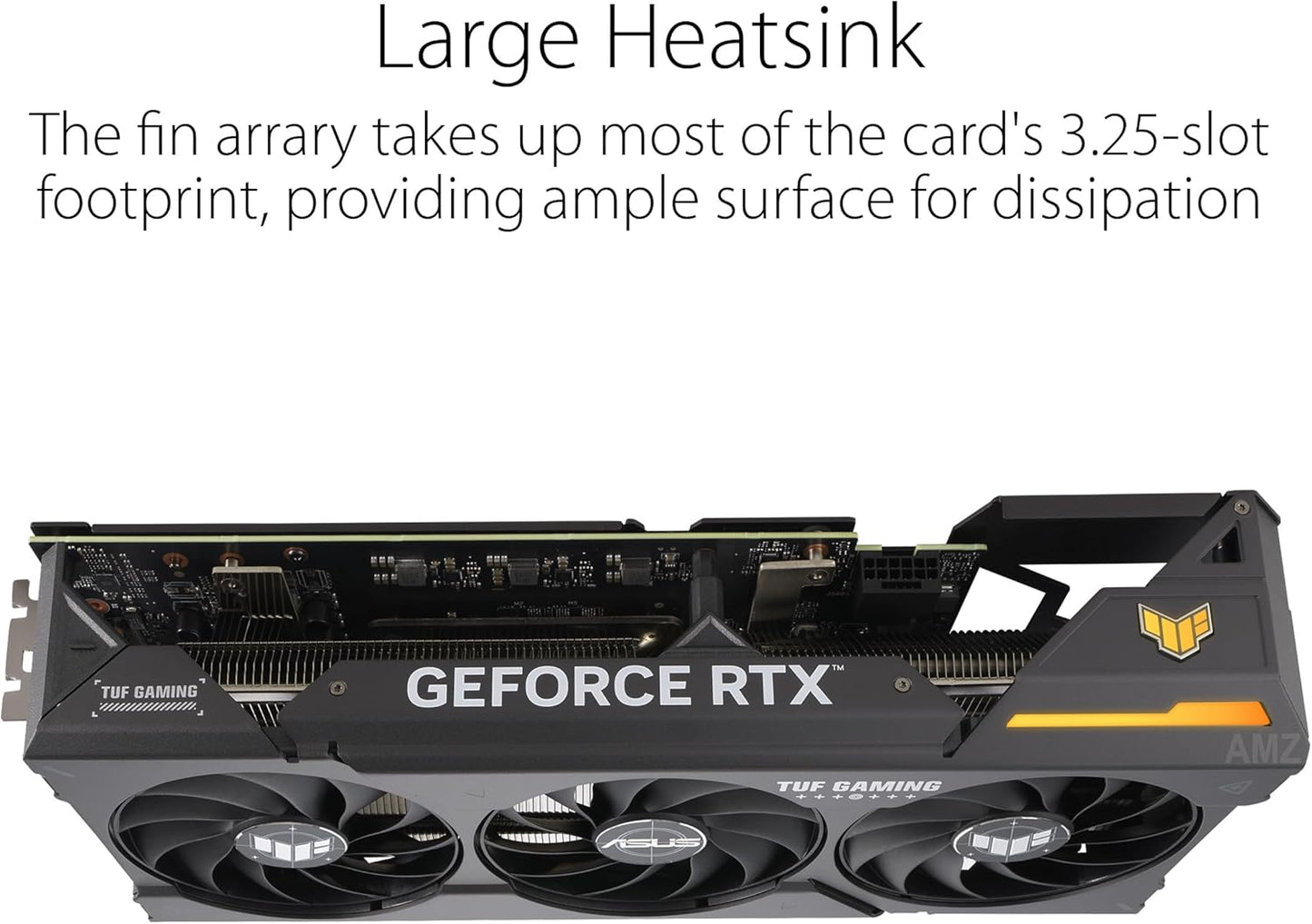 ASUS TUF Gaming GeForce RTX ™ 5070 12GB GDDR7 OC Edition Gaming Graphics Card (PCIe® 5.0, HDMI®/DP 2.1, 3.125-slot, Military-Grade Components, Protective PCB Coating, axial-tech Fans)