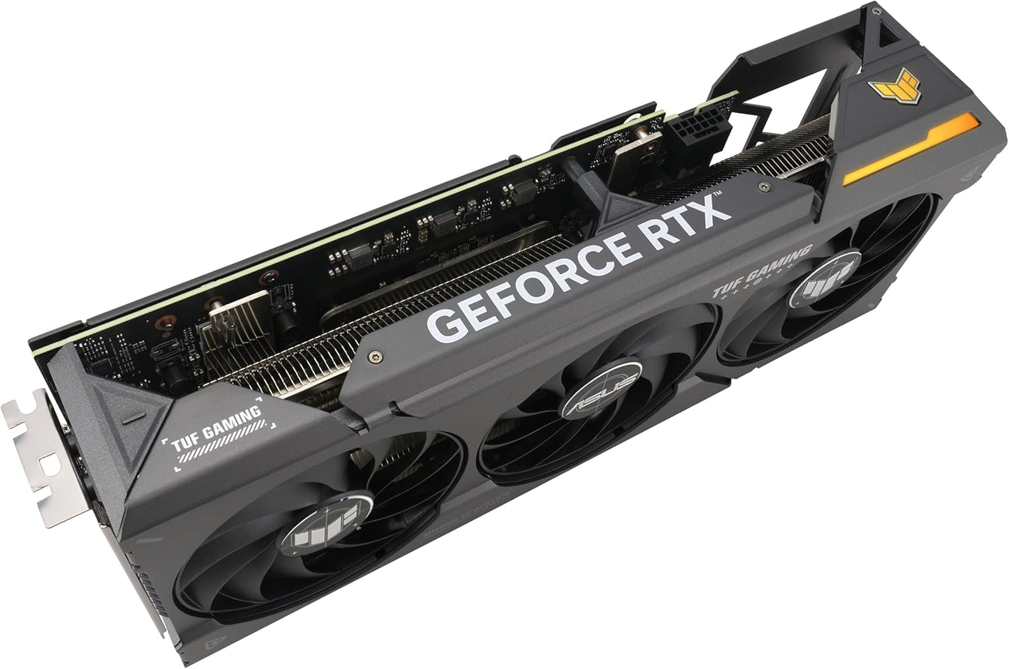 ASUS TUF Gaming GeForce RTX ™ 5070 12GB GDDR7 OC Edition Gaming Graphics Card (PCIe® 5.0, HDMI®/DP 2.1, 3.125-slot, Military-Grade Components, Protective PCB Coating, axial-tech Fans)
