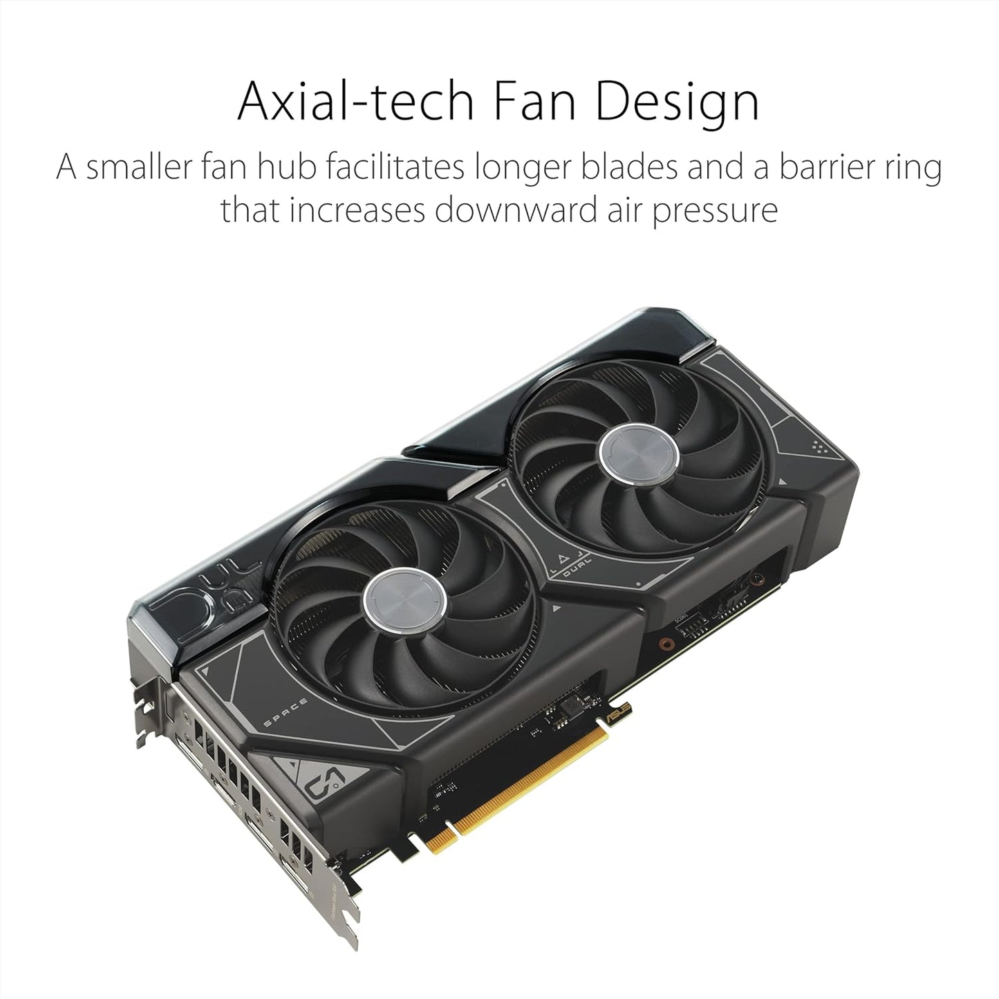 ASUS TUF Gaming GeForce RTX ™ 5070 12GB GDDR7 OC Edition Gaming Graphics Card (PCIe® 5.0, HDMI®/DP 2.1, 3.125-slot, Military-Grade Components, Protective PCB Coating, axial-tech Fans)