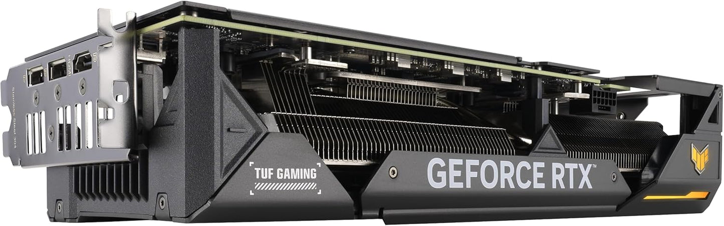 ASUS TUF Gaming GeForce RTX ™ 5070 12GB GDDR7 OC Edition Gaming Graphics Card (PCIe® 5.0, HDMI®/DP 2.1, 3.125-slot, Military-Grade Components, Protective PCB Coating, axial-tech Fans)