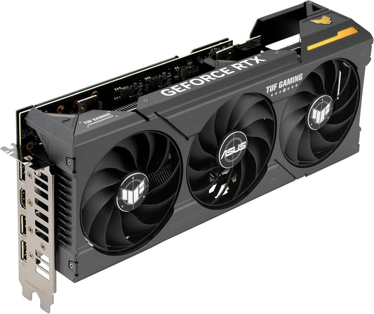 ASUS TUF Gaming GeForce RTX ™ 5070 12GB GDDR7 OC Edition Gaming Graphics Card (PCIe® 5.0, HDMI®/DP 2.1, 3.125-slot, Military-Grade Components, Protective PCB Coating, axial-tech Fans)