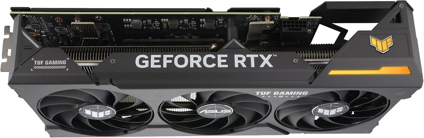 ASUS TUF Gaming GeForce RTX ™ 5070 12GB GDDR7 OC Edition Gaming Graphics Card (PCIe® 5.0, HDMI®/DP 2.1, 3.125-slot, Military-Grade Components, Protective PCB Coating, axial-tech Fans)