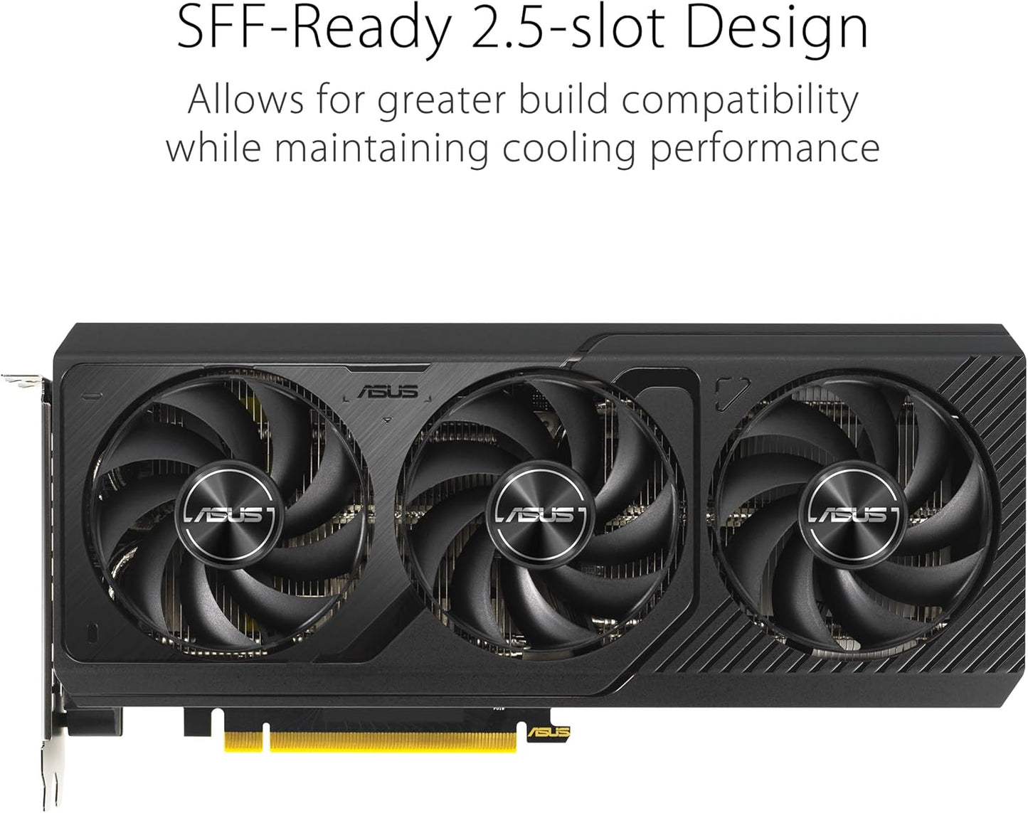 ASUS TUF Gaming GeForce RTX ™ 5070 12GB GDDR7 OC Edition Gaming Graphics Card (PCIe® 5.0, HDMI®/DP 2.1, 3.125-slot, Military-Grade Components, Protective PCB Coating, axial-tech Fans)