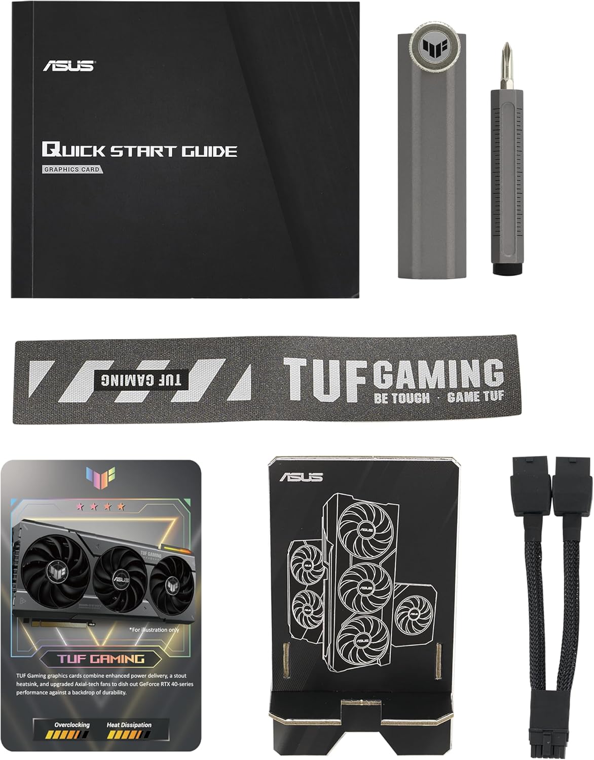 ASUS TUF Gaming GeForce RTX ™ 5070 12GB GDDR7 OC Edition Gaming Graphics Card (PCIe® 5.0, HDMI®/DP 2.1, 3.125-slot, Military-Grade Components, Protective PCB Coating, axial-tech Fans)